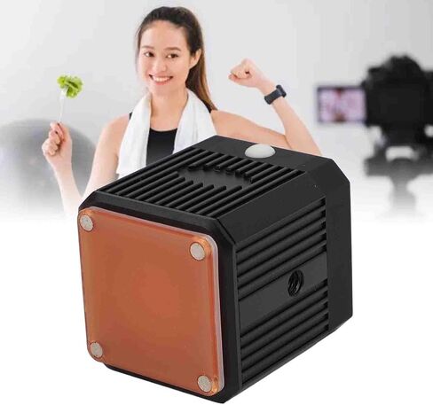 Mini LED Video Light Dimmable Compact Light for Photography Selfie Travel 1600 mAh Rechargeable in Saudi Arabia