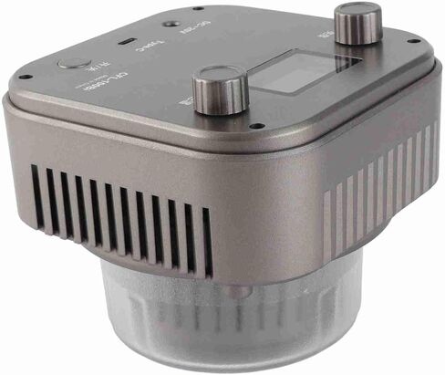 100W COB LED Video Light Adjustable 3000K-6500K for Professional Photography and Vlogs, Portable Lighting, ABS Material in Saudi Arabia