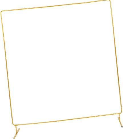 Vaveren Wedding Wedding Arch Ornament Reusable Metal Backdrop Stand Balloon Arch Iron Frame Easy Assembly Suitable for Birthday Party Anniversary, 240cmx240cm in Saudi Arabia