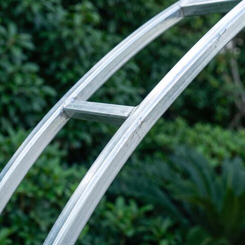 Metal Freestanding Wedding Arch Frame | Iron - Includes Sandbag - Event Backdrop Stand - Galvanized Steel Construction - Wedding Decor - Ceremony Arch in Saudi Arabia