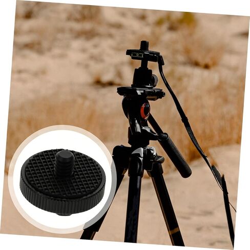 Ipetboom 3 Pcs 1/4 Inch Tripod Screw Flash Hot Shoe Mount Adapter for DSLR Camera Rig, Single-Layer Metal Cold Shoe Bracket Compatible with LED Light and Monitor Accessories for Photography in Kuwait