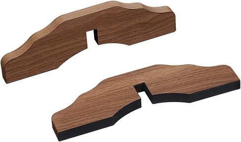 unipaws Support Feet for Extra Wide 6 Panel Pet Gate, Dog Gate | Set of 2, Design for 0.71 inches Thickness Panel , Walnut in Saudi Arabia