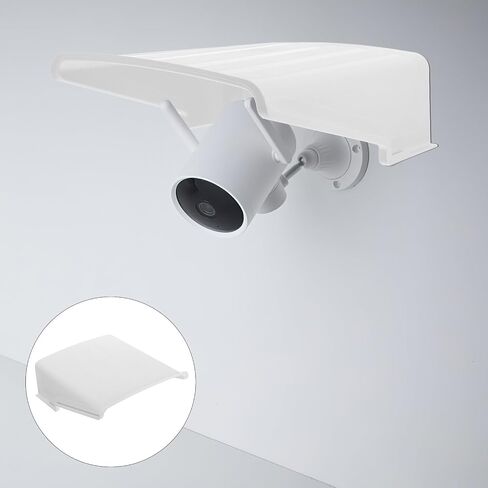 PartyKindom Outdoor Security Camera Protective Shield 4pcs Rain Cover Waterproof and Dustproof Plastic Sun Shade Cover for CCTV System and Camera Lens Application in Kuwait