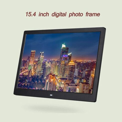 Digital Photo Frame, Hd Display, Photo, Music, Video Player with Calendar Alarm, Remote Control, Electronic Advertising Display in Kuwait