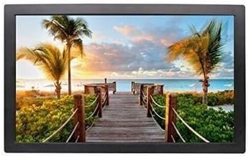 21.5-Inch Digital Photo Frame with 1080P HD Display, Wall Mount, Remote Control, Video/Music Playback, Clock & Calendar in Kuwait
