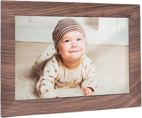 WiFi Digital Photo Frame 10.1Inch IPS Screen Touch Control 16GB Share Photos Via APP Backside Stand for Friends Family Clearer in Kuwait