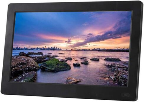 Full Viewing Angle IPS Screen 10/11.6/13/15/17 Inch Photo Frame 1080P Hd Video Advertising Player Electronic Photo Frame Advertising Machine Electronic Video Wh, White-17inchs in Saudi Arabia