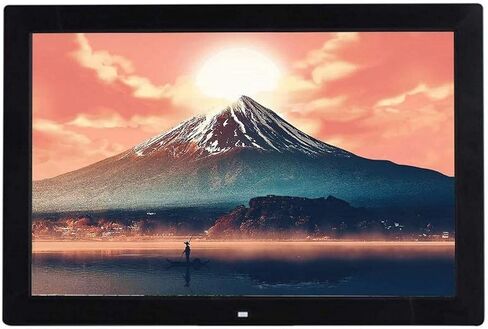 17-Inch Digital Photo Frame, Full HD 1080P Wall-Mounted Display with HDMI, USB, SD Support, Music & Video Playback in Saudi Arabia