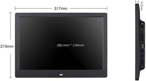 Digital Photo Frame 13 Inch Digital Picture Frame Photo/Music/Video Player Calendar Alarm Quality Gift in Saudi Arabia