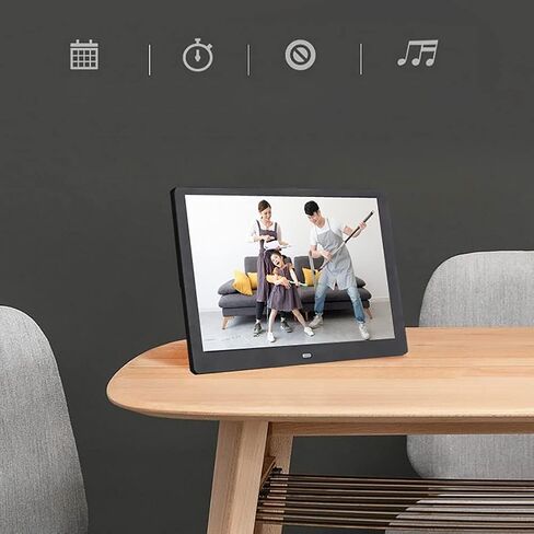 Digital Photo Frame 13 Inch Digital Picture Frame Photo/Music/Video Player Calendar Alarm Quality Gift in Saudi Arabia