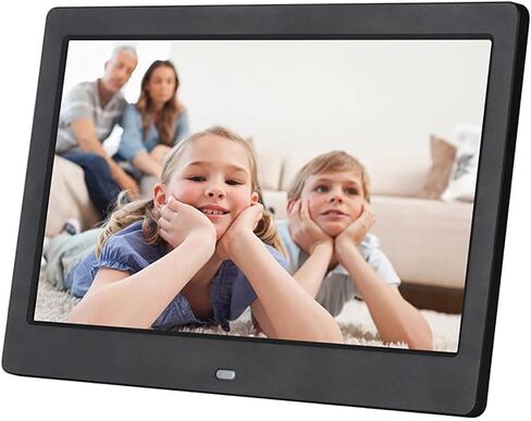 Digital Photo Frame 10 Inch Digital Picture Frame with 1024x600 Screen Image Preview Video Player Support USB and SD Card Quality Gift in Saudi Arabia