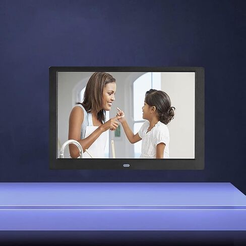 Digital Photo Frame 10 Inch Digital Picture Frame with 1024x600 Screen Image Preview Video Player Support USB and SD Card Quality Gift in Saudi Arabia