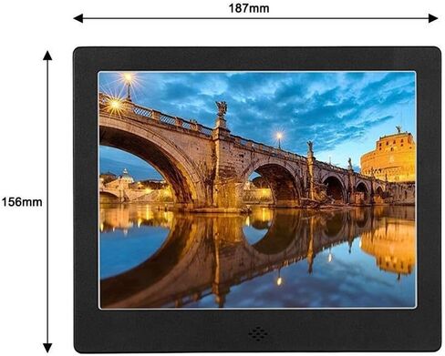 Digital Photo Frame, Slim Design, Picture, Music Video Playback, Multiple Color Options in Saudi Arabia