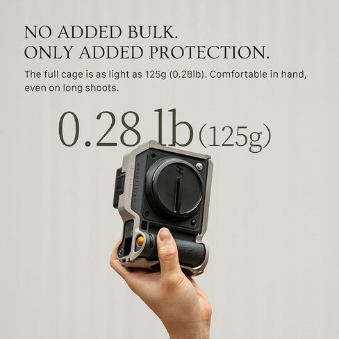 طقم قاعدة قفص الكاميرا الكلاسيكي من Tilta متوافق مع Hasselblad X2D II 100C | درع إعداد محسّن لصناعة الأفلام لحماية الجسم | جهاز أجهزة مصنوع من سبائك الألومنيوم مصنوع من السيراميك على نطاق نانو - رمادي حجري in Kuwait