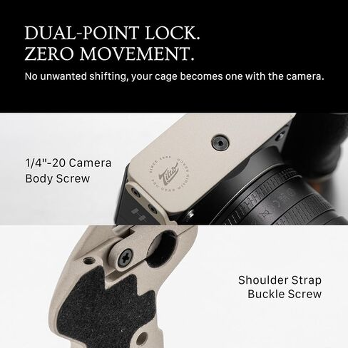 طقم قاعدة قفص الكاميرا الكلاسيكي من Tilta متوافق مع Hasselblad X2D II 100C | درع إعداد محسّن لصناعة الأفلام لحماية الجسم | جهاز أجهزة مصنوع من سبائك الألومنيوم مصنوع من السيراميك على نطاق نانو - رمادي حجري in Kuwait