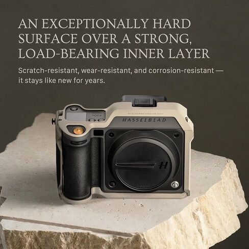 طقم قاعدة قفص الكاميرا الكلاسيكي من Tilta متوافق مع Hasselblad X2D II 100C | درع إعداد محسّن لصناعة الأفلام لحماية الجسم | جهاز أجهزة مصنوع من سبائك الألومنيوم مصنوع من السيراميك على نطاق نانو - رمادي حجري in Kuwait