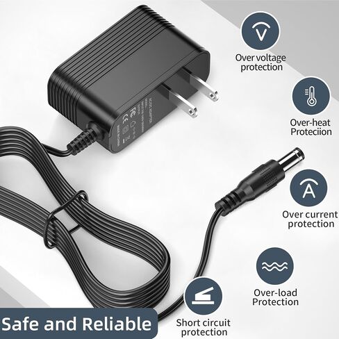 36V Charger for Klarpul KL-001 29.6V Cordless Vacuum Cleaner, Replacement Charger with 5.9FT Cord for 29.6V Cordless Stick Vacuum Cleaner Adapter in Saudi Arabia