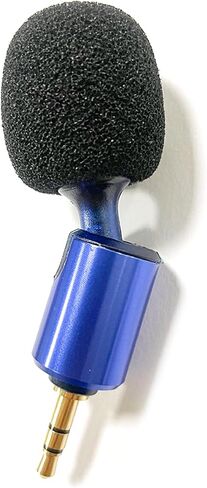 Bendable 3.5mm miniature camera microphone with windproof sponge, enhance the sound of conference, travel and outdoor activity microphone in Saudi Arabia