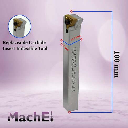 MachEl Straight Shank 3/4-Inch 3-Inch (75 mm) Fly Cutter for Milling & Lathe Machines – Indexable Tool with Replaceable Carbide Insert in Saudi Arabia