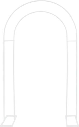Wedding Arch Backdrop Stand Metal Arch Freestanding for Ceremony Party Decoration 130x40x220cm in Saudi Arabia