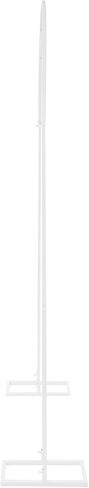 Arch Backdrop Stand Metal U Shaped Wedding Arch for Party Decoration | Iron With Spray Paint, Corrosion-Resistant, Stable Base, Wing Screw Connection, Detachable, 17.6Lbs Capacity, for Party/Baby in Saudi Arabia