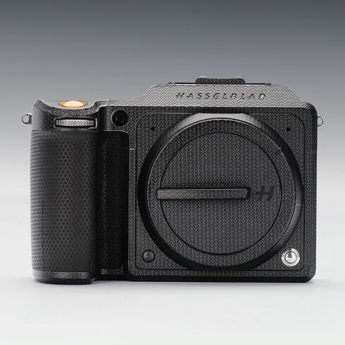 غلاف لاصق واقٍ للعدسة لـ Hasselblad X1D II 50C، نمط مموه، مقاوم للخدش والاهتراء مصنوع من مادة 3M لجسم الكاميرا وطبقة حماية العدسة (أخضر مامبا) in Kuwait
