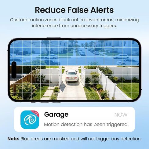 Ediloca 2K Window Camera for Home Security, 2.4GHz&5GHz WiFi Indoor Camera with Full Color Night Vision, AI Human Detection, 24/7 Recording, Easy Installation, RTSP/ONVIF Supported in Saudi Arabia