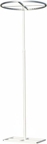 AsrMyjcx Adjustable Support Photography Backdrop Hoop Stand Galvanized Iron Telescopic Frame Aisle Marker with Stable Structure Suitable for Weddings Parties , Natural , 60CM in Saudi Arabia