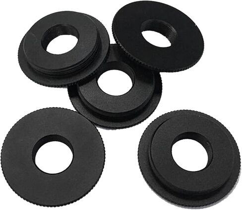 Black Metal C/Mount to Board CCTV Lens Adapter Converter for Box Camera Accessories in Kuwait