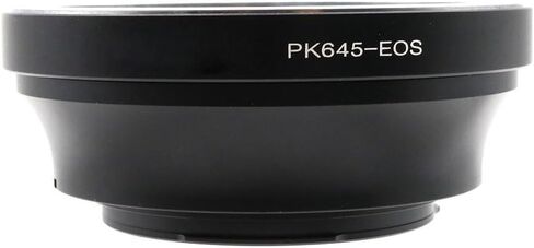 PK645-EOS Lens Adapter Ring for Pentax 645 Mount Lens for Canon EF Camera | Metal Dual Purpose Manual Focus Adapter Ring for EF Mount Camera in Kuwait