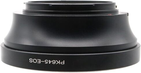 PK645-EOS Lens Adapter Ring for Pentax 645 Mount Lens for Canon EF Camera | Metal Dual Purpose Manual Focus Adapter Ring for EF Mount Camera in Kuwait