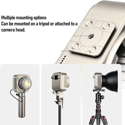 100W RGB Video Light, High Brightness, Adjustable Color Temperature, Fill Lamp for Photography, Outdoor , Portable in Saudi Arabia