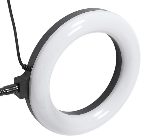 Ring Light with Articulated Arm, Phone Holder, Adjustable Brightness for Video Recording, Live Stream, Cooking, Vlog, 1.5 kg Capacity in Saudi Arabia