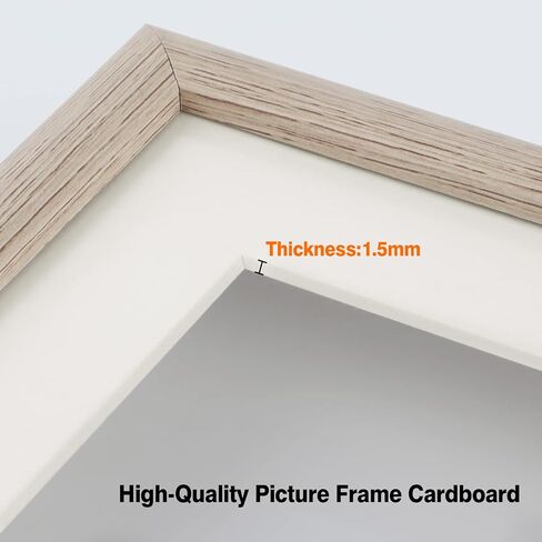 8pcs 8x8 Picture Mats, Photo Mats for 5.5x5.5 Inch Image Photo Frames Inside Acid Free for Photo Frame/Posters Prints/Paintings - 1.5mm Thickness/Cream-Colored in Saudi Arabia