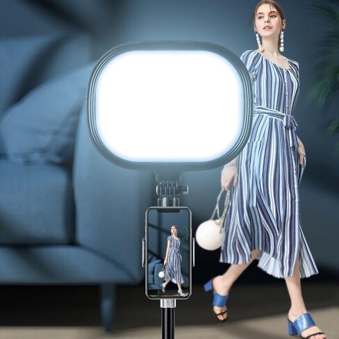 LED Circular Live Broadcast Fill Light Selfie Photography Soft Square Full Screen in Kuwait