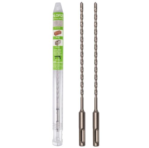7/32" x 8" SDS Plus Hammer Drill Bits Masonry Drill Bits Carbide Tipped for Concrete, Brick, Block, Stone, 2 Pack in Saudi Arabia