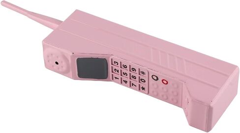 Cell Phone Ornament, Retro Cellphone Model Old Fashioned Cellular Phone Model Ornament Vintage Simulation Photographic Props for Party Decorations Supplies Home Stage () in Kuwait