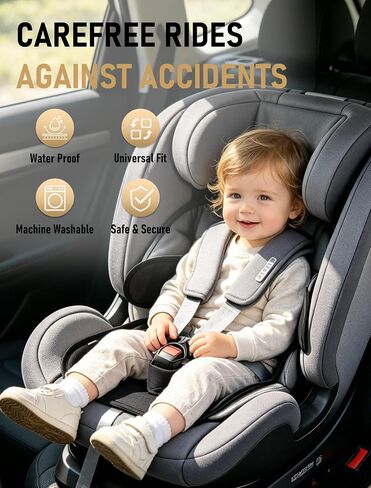 Potty Car Seat Protector, Waterproof Piddle Pad for Baby Toddlers | Universal Buckle seat fit, Full Coverage, Non-slip Base, Breathable, Blocks Spills & Urine Leaks, Machine Washable & Reusable in Saudi Arabia