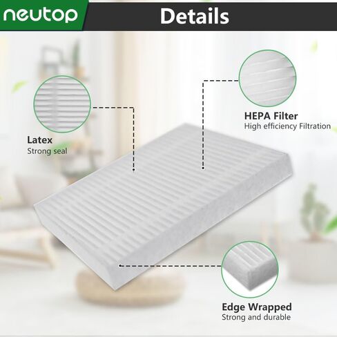 Filters for iRobot Roomba 105 Essential Series Q0110 Y0140, 8-Pack in Saudi Arabia