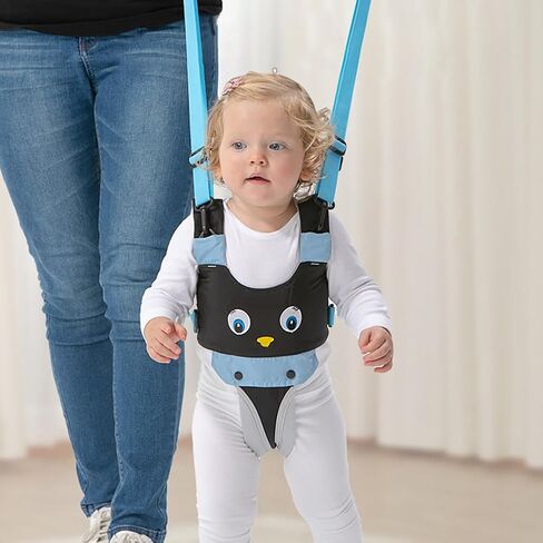 Surakey Baby Walking Harness - Handheld Kids Walker Helper - Toddler Walker Harness Adjustable Assistant Belt - Help Infant Learning Walk Support Assist Trainer Tool for 7-24 Month Old (Pink) in Saudi Arabia
