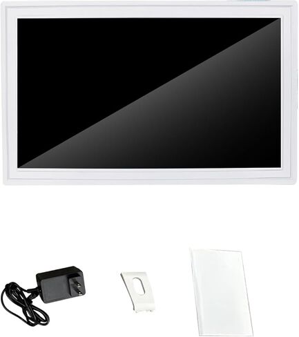 15.4 Inch WiFi Digital Picture Frame Touch Screen 1920 Smart Photo Frame with APP Control Multi User Sharing Slide Show Calendar Alarm Clock Weather (US Plug) in Saudi Arabia