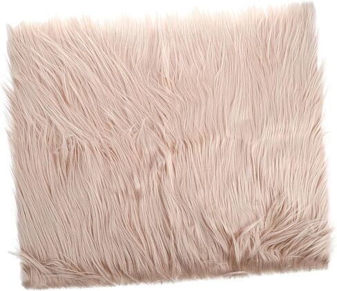 Photography Blanket Muslin Fleece Fluffy Decor Clothing Fake Fabric Blankets Furry Cot Newborn Cloths Clothes Background Blanket for Pictures Faux Fur White in Saudi Arabia