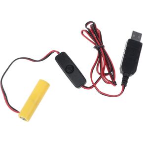 AA Battery Eliminator 1.5V Replace 1 AA Battery,USB Power Supply Cable,Battery Replacement for AA Battery (100cm) in Saudi Arabia
