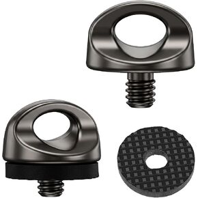 2Pcs 1/4 Camera Screw- Quick Install Metal Tripod Screw, 5 mm Thread Length | D-Ring Camera Screw Adapters for Tripod Mount, Quick Release Plate, Wrist Strap Tripod, DSLR, JIS B 7103 1/4"-20 UNC Thread in Saudi Arabia
