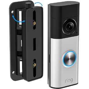 Adjustable Angle Doorbell Mount for Ring Battery Doorbell/Plus/Pro 2nd Gen (2026 Release)/Ring Wired Doorbell 2nd Gen(2025/2026 Release), No-Drilling Mounting Bracket with Wide Viewing Angle in Saudi Arabia