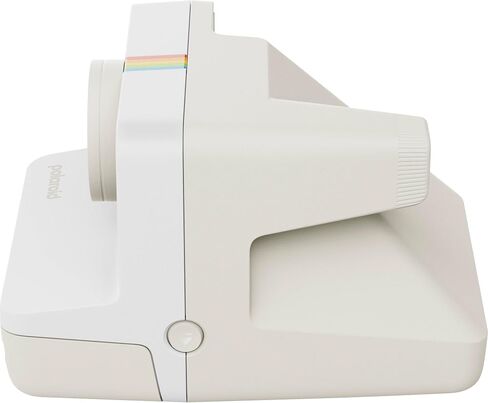 Polaroid Now Generation 3 i-Type Instant Camera (Pebble White) with 8 i-Type Color Film Starter Bundle + Charging Cable and Cleaning Cloth in Kuwait