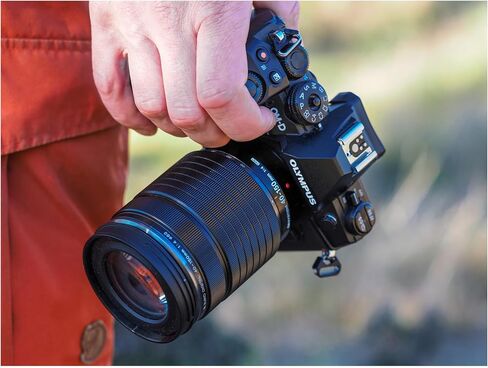 OM SYSTEM OM-5 Mark II Camera (Silver) with 40-150mm f/4 Lens Bundle | 20.4 Megapixel 4/3 Live Mos, 4K Video Recording and Truepic Ix Image Processor in Kuwait