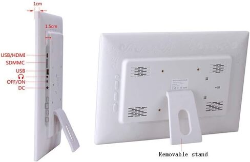 Digital Photo Frame, Wall Mounted Hd Advertising Display, Video Music Playback, Multi-Format Support in Saudi Arabia