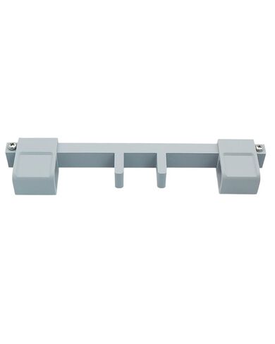 Faucet Handle Lock - Prevent Accidental Water On and Flooding, Universal Dual-Handle Guard, Sink Faucet Safety Lock with Central Pipe Fixation, Pet Safety (Grey) in Saudi Arabia