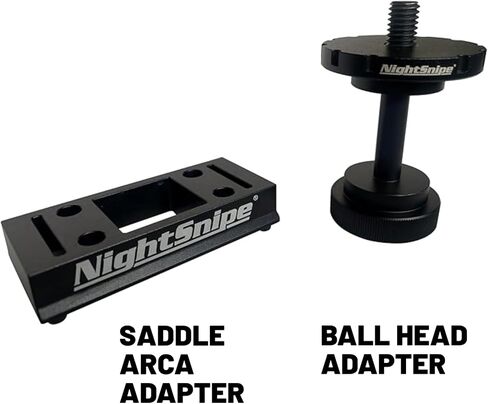 BOG DeathGrip Ball Head Conversion Kit | Ball Head Adapter + Arca-Swiss Saddle Mount | for use with BOG DeathGrip Tripod in Saudi Arabia